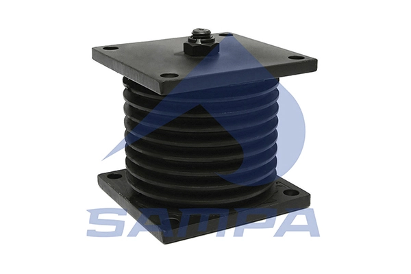 Mounting, leaf spring