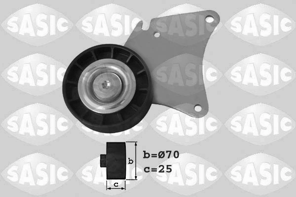 Deflection/Guide Pulley, V-ribbed belt