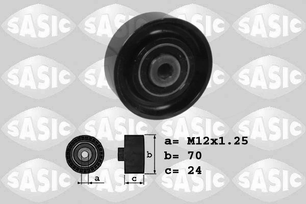 Deflection/Guide Pulley, V-ribbed belt