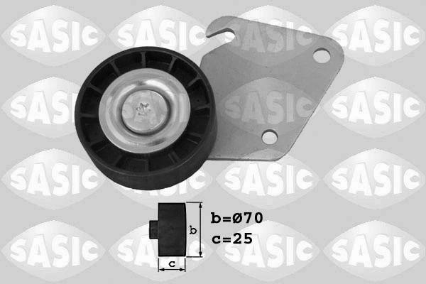 Deflection/Guide Pulley, V-ribbed belt