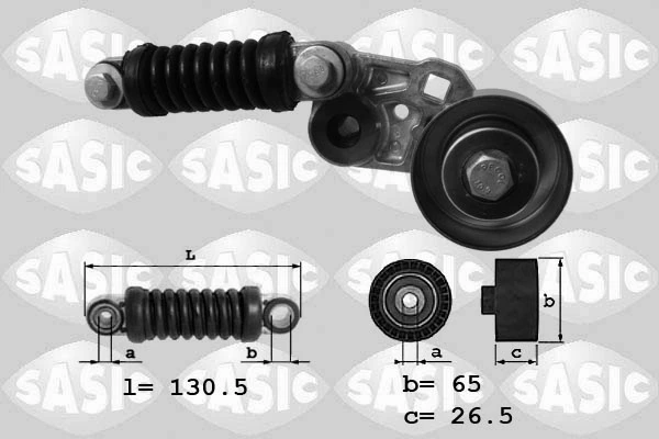 Belt Tensioner, V-ribbed belt