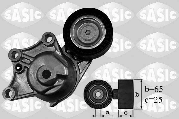 Belt Tensioner, V-ribbed belt