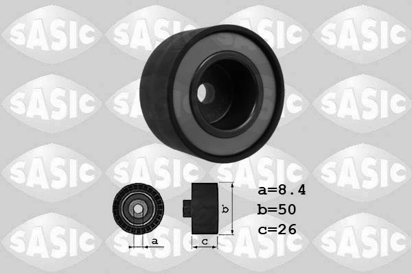 Deflection/Guide Pulley, V-ribbed belt
