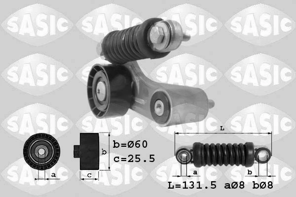Belt Tensioner, V-ribbed belt