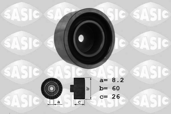 Deflection/Guide Pulley, V-ribbed belt