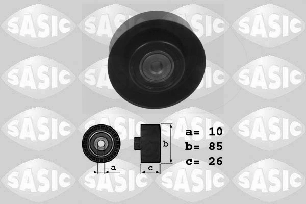 Deflection/Guide Pulley, V-ribbed belt