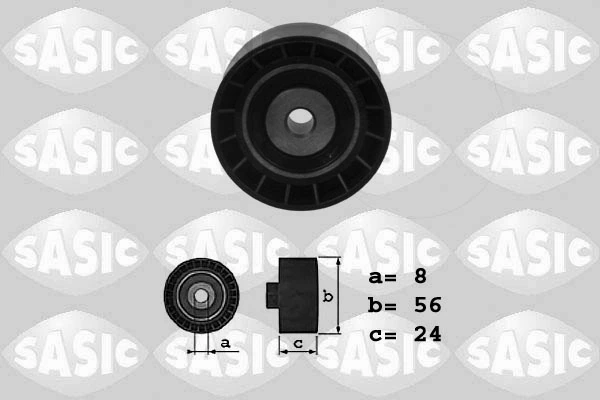 Deflection/Guide Pulley, V-ribbed belt