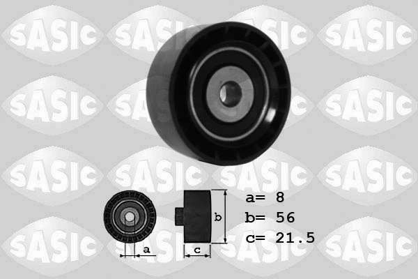 Deflection/Guide Pulley, V-ribbed belt