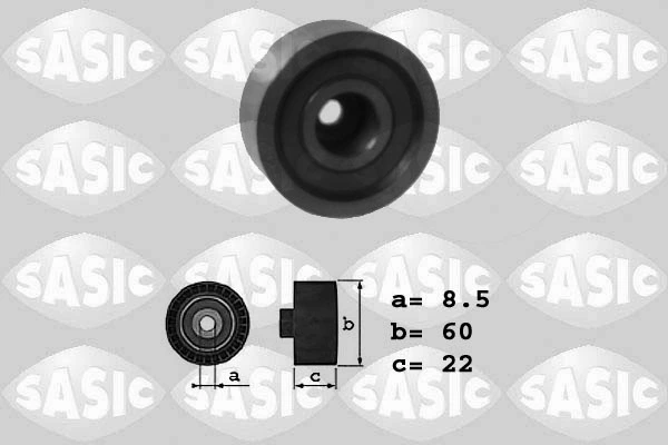 Deflection/Guide Pulley, V-ribbed belt