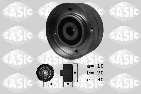 Deflection/Guide Pulley, V-ribbed belt