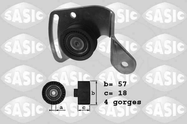 Belt Tensioner, V-ribbed belt