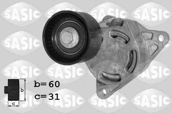 Belt Tensioner, V-ribbed belt