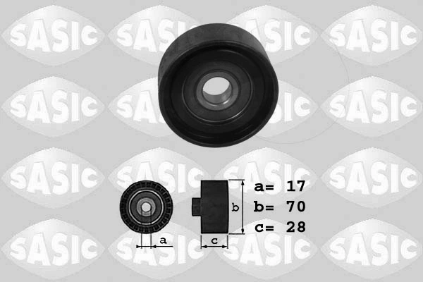 Deflection/Guide Pulley, V-ribbed belt