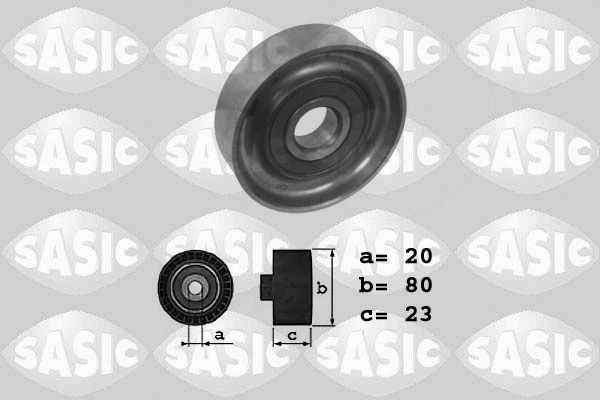 Deflection/Guide Pulley, V-ribbed belt