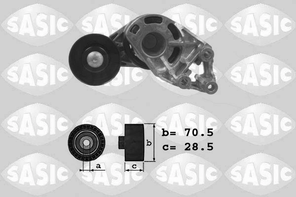 Belt Tensioner, V-ribbed belt