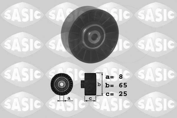 Deflection/Guide Pulley, V-ribbed belt