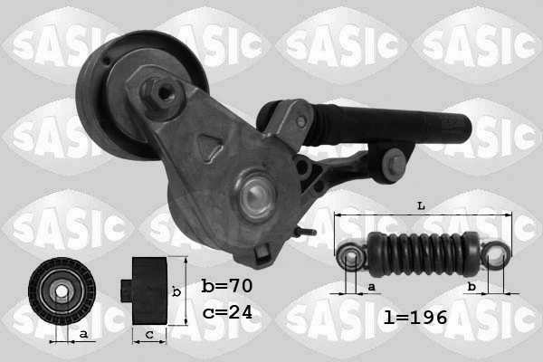 Belt Tensioner, V-ribbed belt