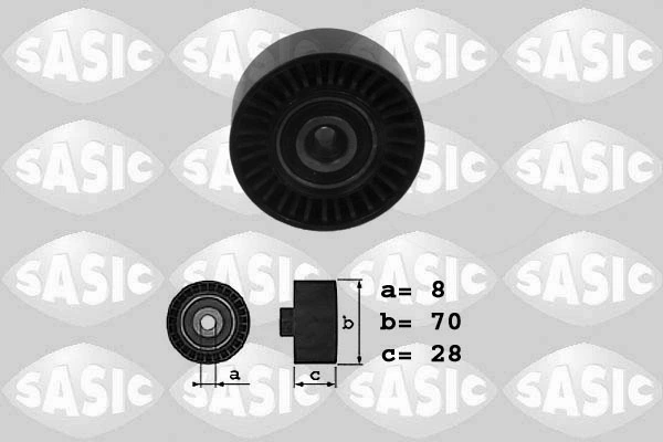 Deflection/Guide Pulley, V-ribbed belt