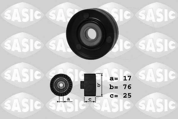 Deflection/Guide Pulley, V-ribbed belt