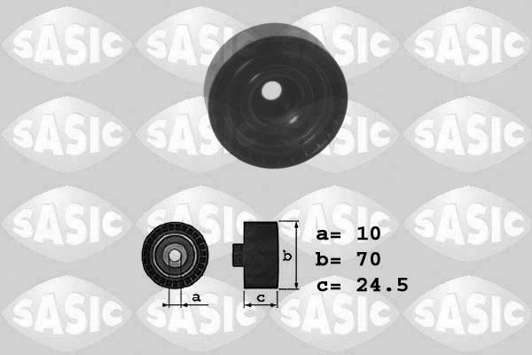 Deflection/Guide Pulley, V-ribbed belt