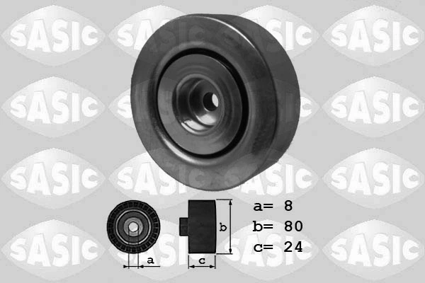 Deflection/Guide Pulley, V-ribbed belt