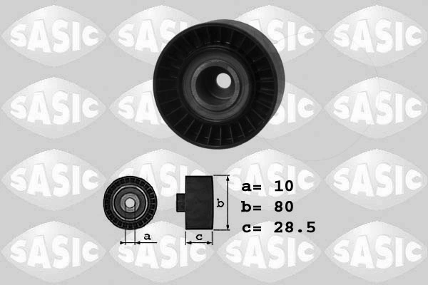 Deflection/Guide Pulley, V-ribbed belt