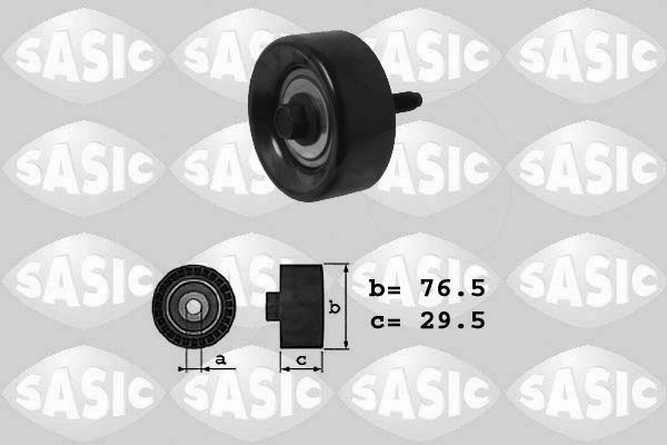 Deflection/Guide Pulley, V-ribbed belt