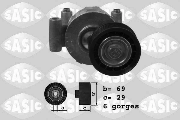 Belt Tensioner, V-ribbed belt