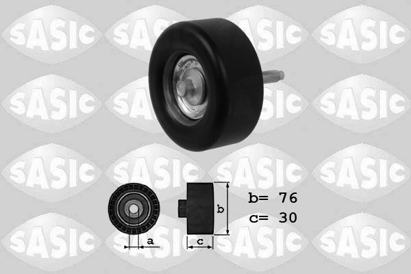 Deflection/Guide Pulley, V-ribbed belt