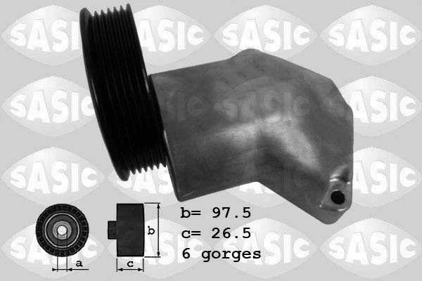 Belt Tensioner, V-ribbed belt