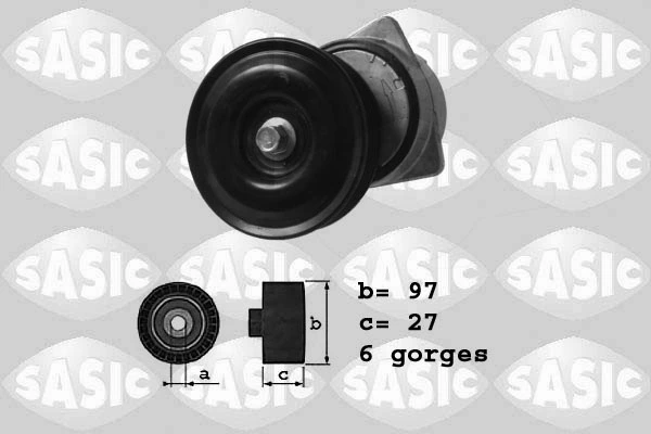 Belt Tensioner, V-ribbed belt