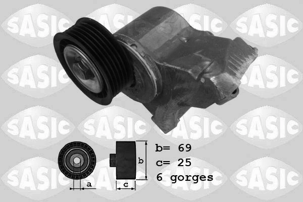 Belt Tensioner, V-ribbed belt