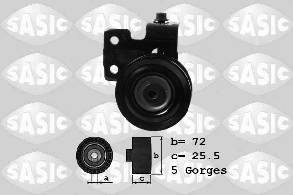 Belt Tensioner, V-ribbed belt