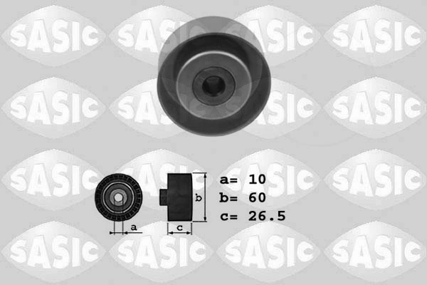 Deflection/Guide Pulley, V-ribbed belt