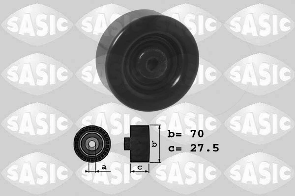 Deflection/Guide Pulley, V-ribbed belt