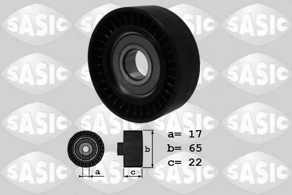 Deflection/Guide Pulley, V-ribbed belt
