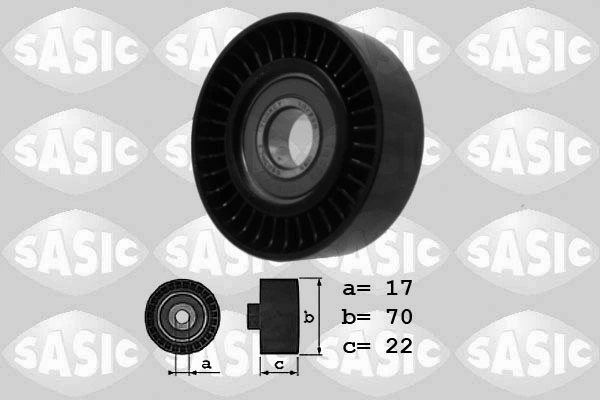 Deflection/Guide Pulley, V-ribbed belt