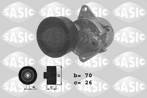 Belt Tensioner, V-ribbed belt