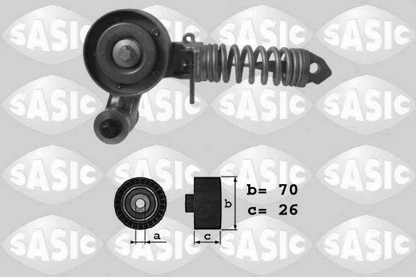 Belt Tensioner, V-ribbed belt