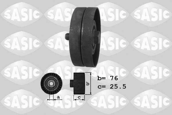 Deflection/Guide Pulley, V-ribbed belt