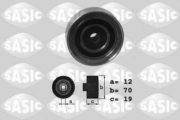 Deflection/Guide Pulley, V-ribbed belt