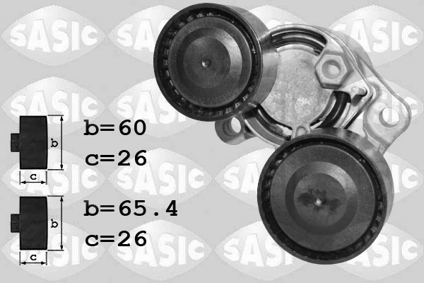 Belt Tensioner, V-ribbed belt
