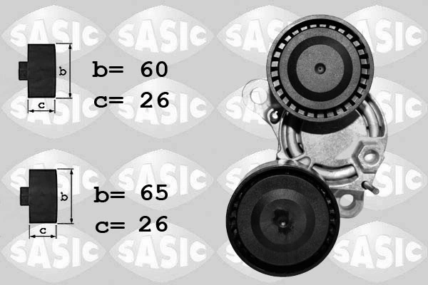 Belt Tensioner, V-ribbed belt