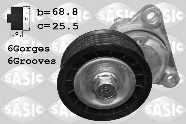 Belt Tensioner, V-ribbed belt