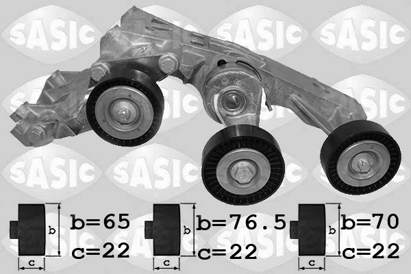 Belt Tensioner, V-ribbed belt