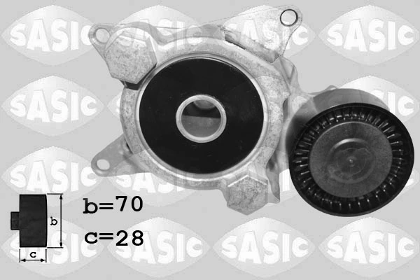 Belt Tensioner, V-ribbed belt