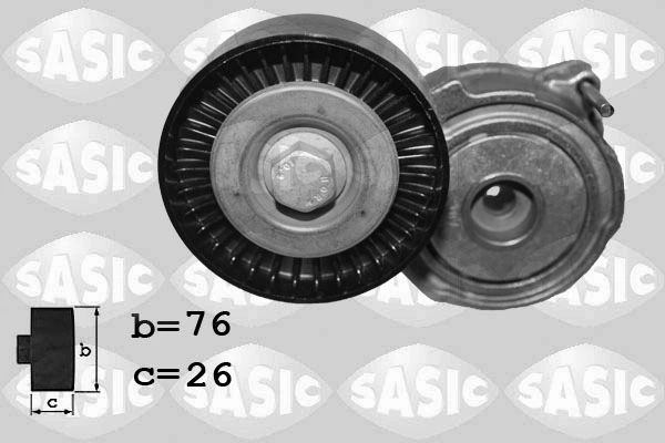 Belt Tensioner, V-ribbed belt