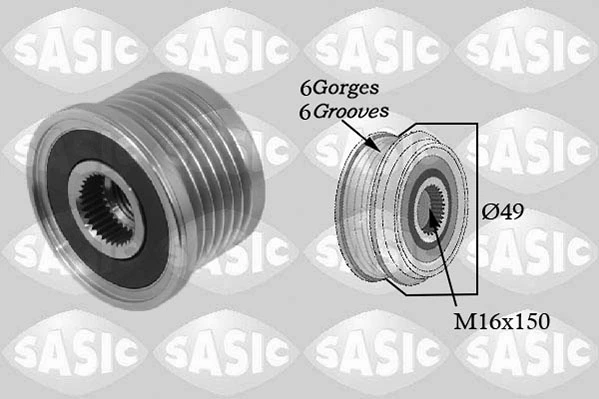 Alternator Freewheel Clutch