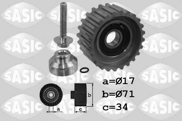 Deflection Pulley/Guide Pulley, timing belt