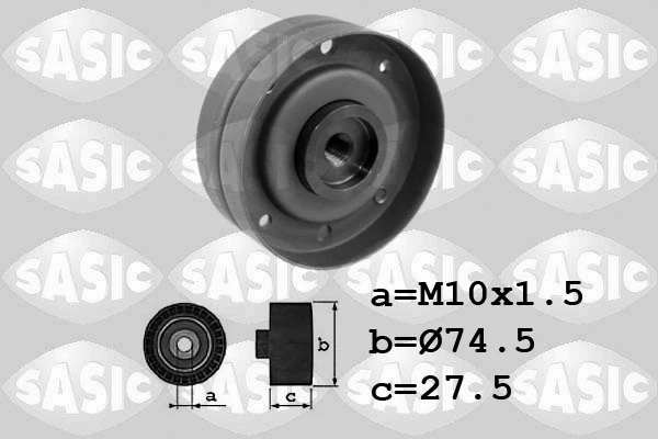 Deflection Pulley/Guide Pulley, timing belt